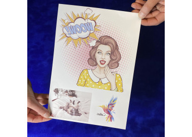 Exemple d'impression par sublimation CrazyCat