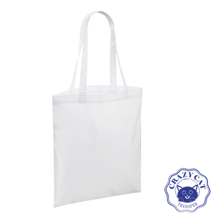 Tote Bag blanc à sublimer 38 x 42 cm