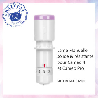 Lame manuelle 1mm pour Cameo 4 et Pro et Portrait 3