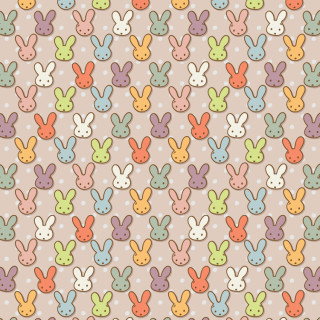 Vinilo textil a diseño Bunnies