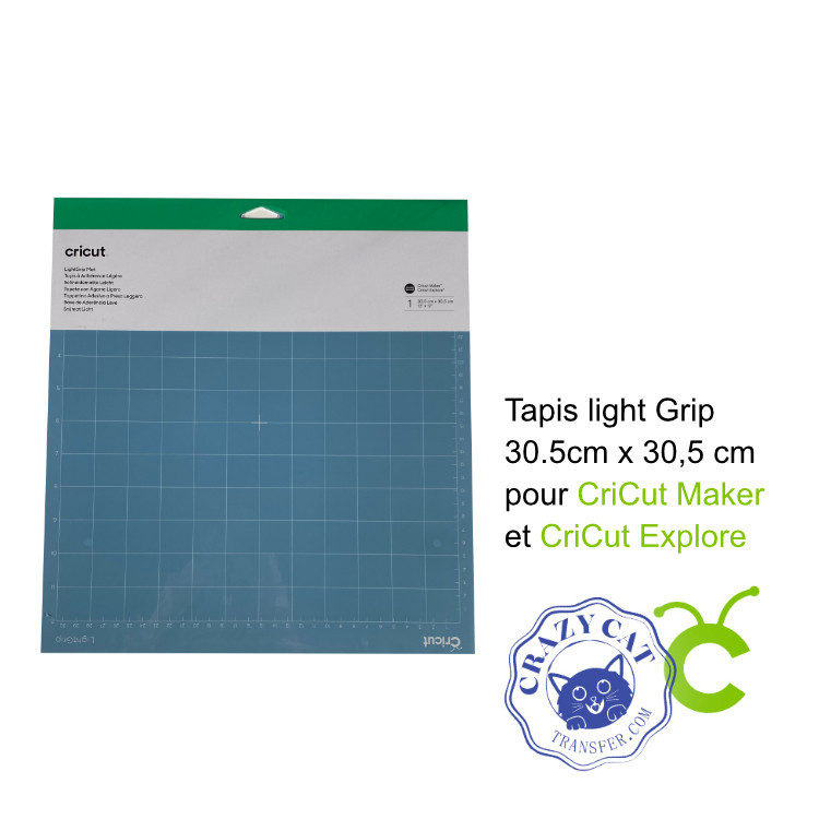 Tapete Light Grip para Cricut Maker y Cricut Explore - 30.5cm x 30.5 cm