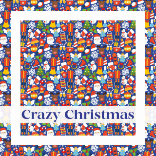 Vinilo textil a diseño CrazyChristmas