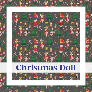 Vinilo textil a diseño Christmas Doll