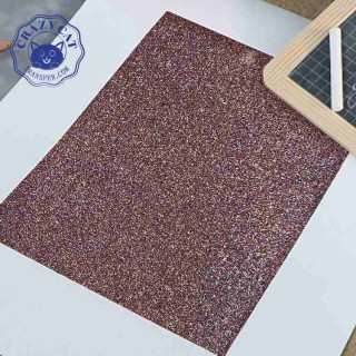 Vinilo textil con purpurina Glitter