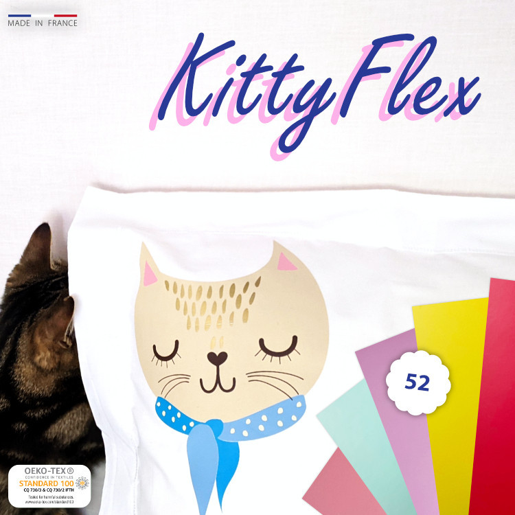 Vinilo textil mate KittyFlex R